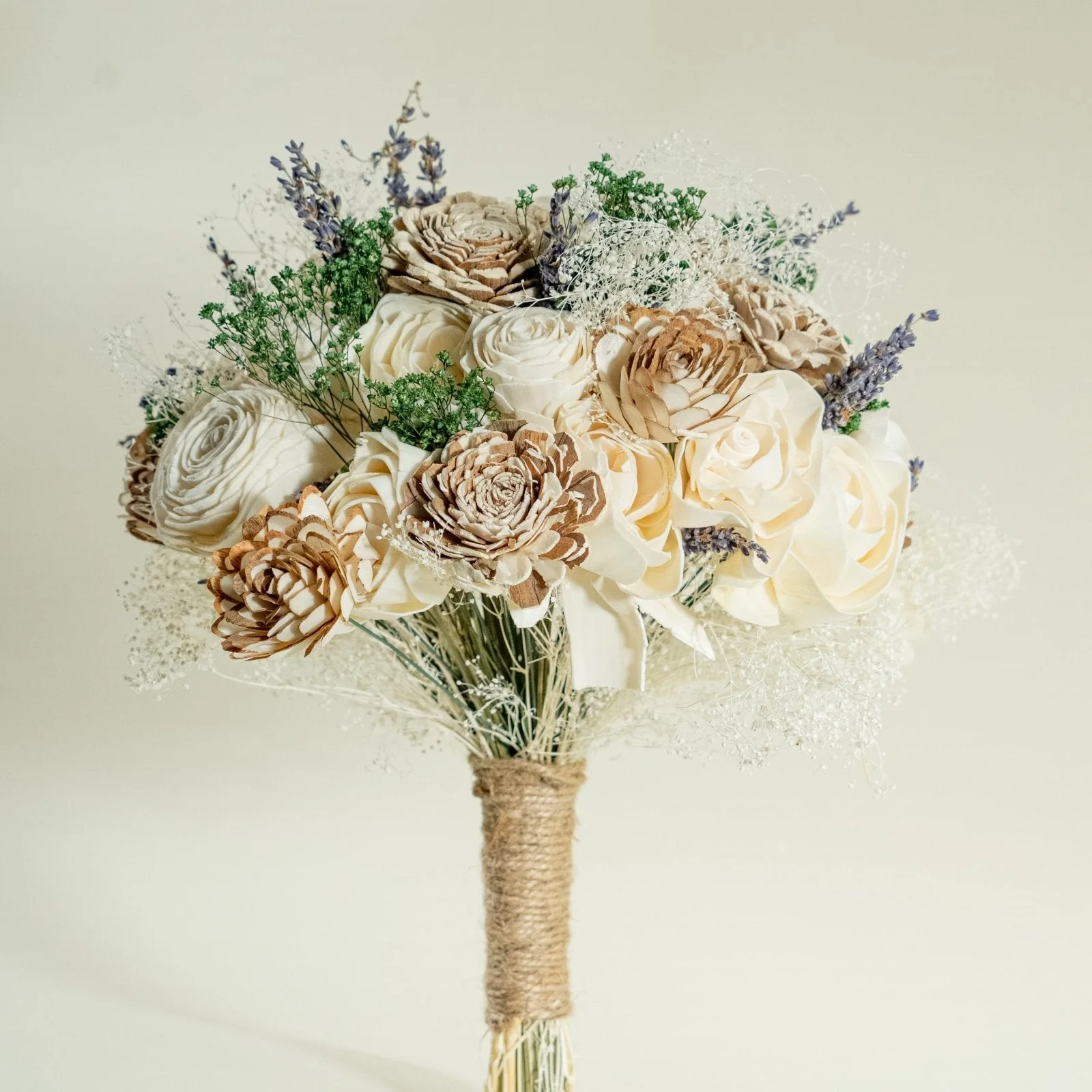 All Natural Bridal Bouquet - Image 5